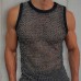 Men's Sexy Mesh Lightweight Sleeveless